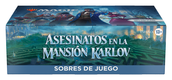 MTG: Asesinatos en la Mansión Karlov - Caja de 36 sobres de juego (Inglés / Español) - Imagen 2