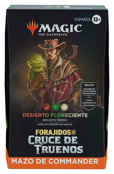 MTG: Forajidos de Cruce de Truenos - Mazo de Commander (4 versiones - Inglés / Español) - Imagen 4