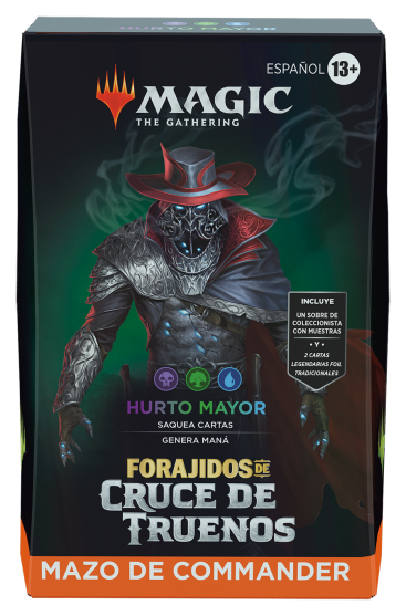 MTG: Forajidos de Cruce de Truenos - Mazo de Commander (4 versiones - Inglés / Español) - Imagen 2