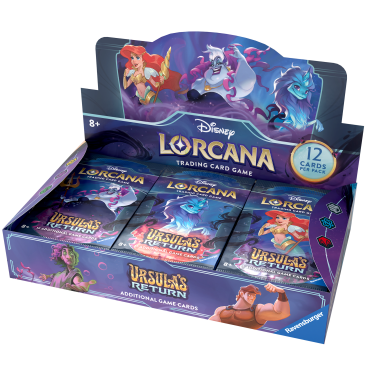 Disney Lorcana: Caja de 24 Sobres Ursula's Return (Inglés)