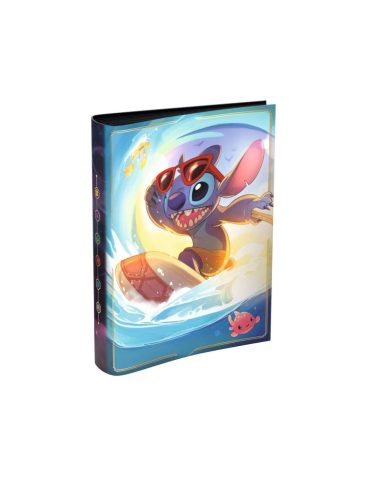 Disney Lorcana: Carpeta de almacenaje oficial Into the Inklands (10 Hojas, 64 Pocket) - Stitch