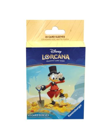 Disney Lorcana: Pack 65 fundas oficiales Into the Inklands - Scrooge McDuck