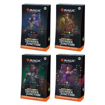 MTG: Forajidos de Cruce de Truenos - Mazo de Commander (4 versiones - Inglés / Español)
