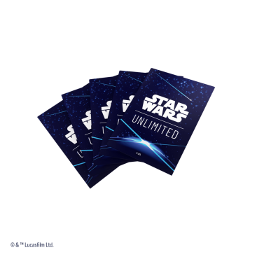 Star Wars Unlimited: Paquete de 60 fundas oficiales Space Blue - Imagen 2