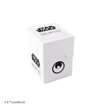 Star Wars Unlimited: Caja de mazos oficial / Soft crate (Blanco)