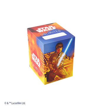 Star Wars Unlimited: Caja de mazos oficial / Soft crate (Luke / Vader)