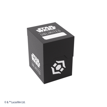 Star Wars Unlimited: Caja de mazos oficial / Soft crate (Negro)
