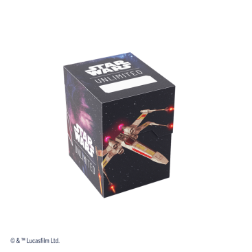 Star Wars Unlimited: Caja de mazos oficial / Soft crate (X-Wing/TIE Fighter)