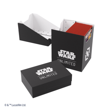 Star Wars Unlimited: Caja de mazos oficial / Soft crate (Negro) - Imagen 2