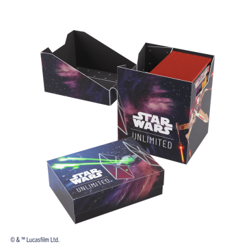 Star Wars Unlimited: Caja de mazos oficial / Soft crate (X-Wing/TIE Fighter) - Imagen 3