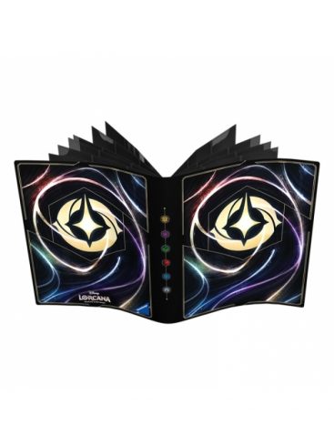 Disney Lorcana: Album 10 páginas 9 pockets Logo Lorcana - Shimmering Skies - Imagen 2