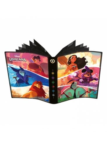 Disney Lorcana: Album 10 páginas 9 pockets Nicholas Cole - Shimmering Skies - Imagen 2