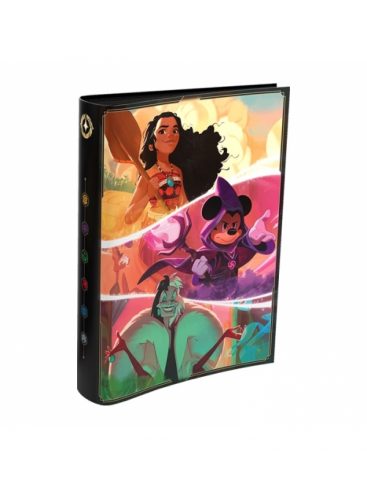 Disney Lorcana: Album 10 páginas 9 pockets Nicholas Cole - Shimmering Skies