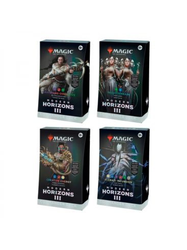 MTG: Modern Horizons 3 - Pack de 4 mazos Commander