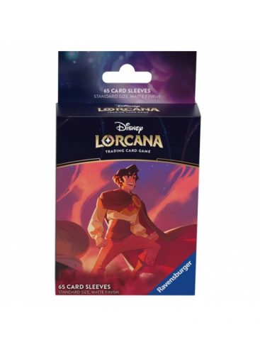 Disney Lorcana: Pack 65 fundas oficiales Shimmering Skies - Aladdin