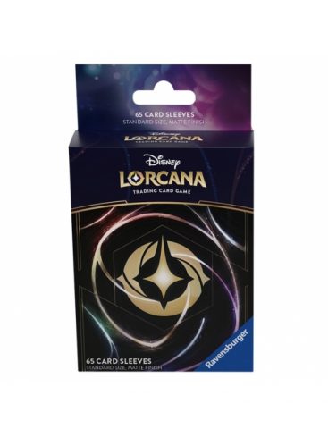 Disney Lorcana: Pack 65 fundas oficiales Shimmering Skies - Logo Lorcana