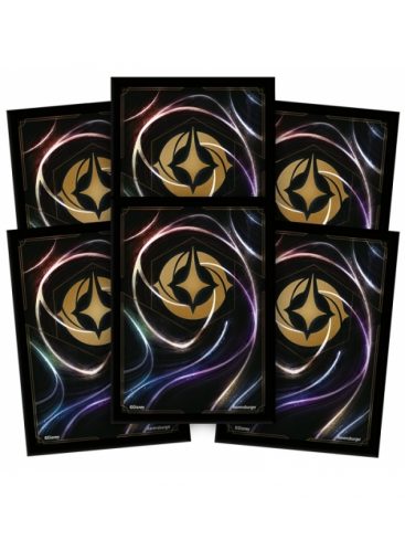 Disney Lorcana: Pack 65 fundas oficiales Shimmering Skies - Logo Lorcana - Imagen 2
