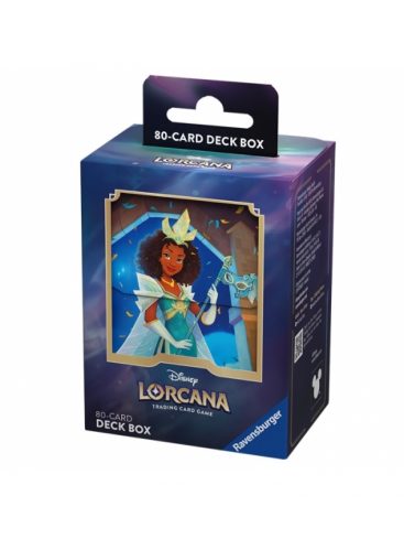 Disney Lorcana: Caja de mazo oficial Shimmering Skies - Tiana