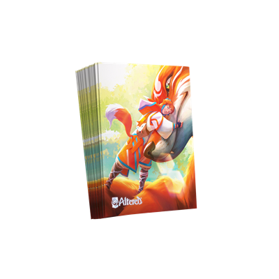 thumbnail image 2 of Altered TCG Art Sleeves - 50-Pack Standard Card Protectors With Vibrant Faction Designs 2 of 11