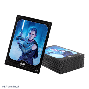 Star Wars Unlimited: Paquete de 60 fundas oficiales Rey - Imagen 2