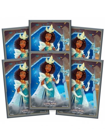 Disney Lorcana: Pack 65 fundas oficiales Shimmering Skies - Tiana