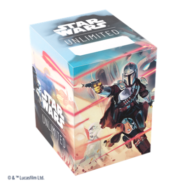 Star Wars Unlimited: Caja de mazos oficial / Soft crate (Mandalorian / Moff Gideon)