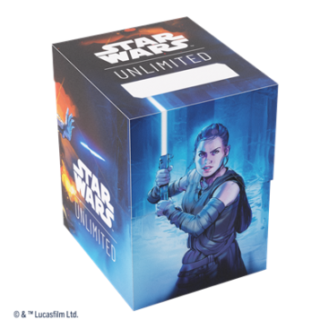 Star Wars Unlimited: Caja de mazos oficial / Soft crate (Rey / Kylo Ren)