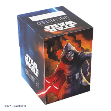 Star Wars Unlimited: Caja de mazos oficial / Soft crate (Rey / Kylo Ren) - Imagen 2