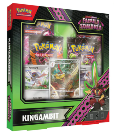Pokémon: Caja Colección Ilustración Kingambit SV06