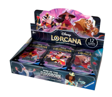 Disney Lorcana: Caja de 24 Sobres Rise of the Floodborn