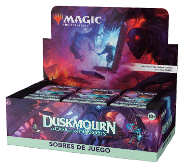MTG: Duskmourn - Caja de 36 sobres de juego (Inglés / Español)