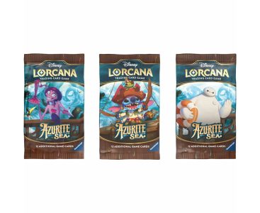 Disney Lorcana: Sobre sellado de 12 cartas Azurite Sea (Inglés)