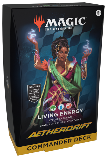 Aetherdrift - Pack de 2 Mazos Commander (Inglés/Español)