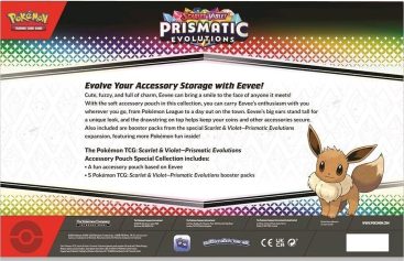 Pokemon: Evoluciones Prismáticas - Accesory Pouch Collection Eevee (Español) - PREORDER - Imagen 3