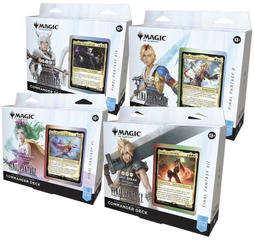 MTG: Final Fantasy - Pack de 4 mazos Commander coleccionista (Inglés) - PREORDER 07/06/2025
