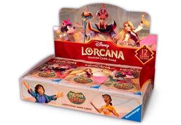 Disney Lorcana: Reign of Jafar - 4 Caja de 24 Sobres / Case sellado de 4 cajas (Inglés)