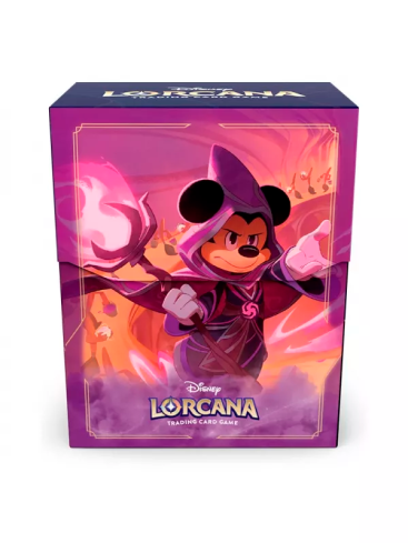 Disney Lorcana: Caja de mazo oficial Reign of Jafar - Mickey Mouse Wayward Sorcerer