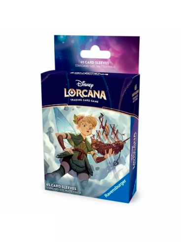 Disney Lorcana: Pack 65 fundas oficiales Reign of Jafar - Tinker Bell Giant Fairy