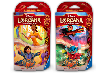 Disney Lorcana: Baraja de juego Reign of Jafar (2 Versiones a elegir - Inglés)