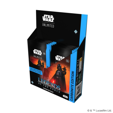 Star Wars: Leyendas de la Fuerza / Legends of the Force - Caja de 12 sobres Carbonite (Inglés) - PREORDER 11/07/2025