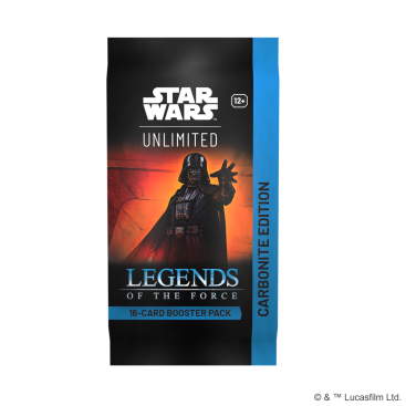 Star Wars: Leyendas de la Fuerza / Legends of the Force - Caja de 12 sobres Carbonite (Inglés) - PREORDER 11/07/2025 - Imagen 2