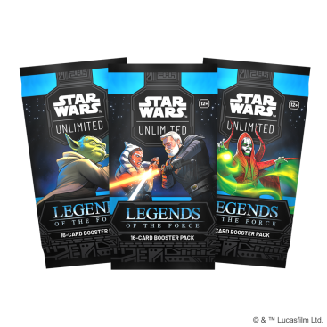 Star Wars: Leyendas de la Fuerza / Legends of the Force - Caja de 24 sobres de juego - Case de 6 cajas (Inglés / Español) - PREORDER 11/07/2025 - Imagen 3