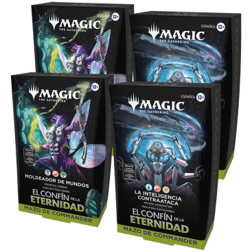 MTG: El Confín de la Eternidad - Pack de 2 Mazos Commander (Inglés/Español)