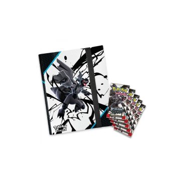 Pokémon: Colección álbum / Album collection con 5 sobres Fulgor Negro (Español) - Imagen 2