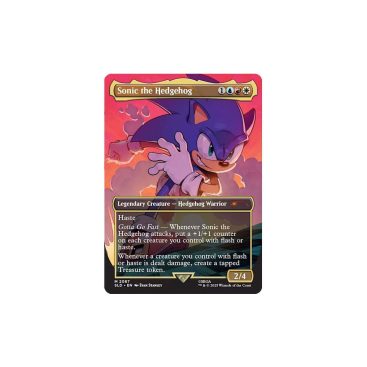 MTG: Secret Lair - Sonic Hedgegog: Friends & Foes - Imagen 2