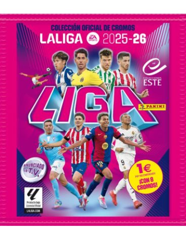 Panini: Sobres Liga Este 2025/26