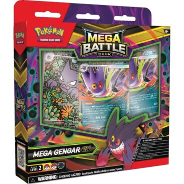 Pokémon TCG: Baraja MegaCombate-Mazo Diancie Ex y Mazo Gengar Ex. (Español)