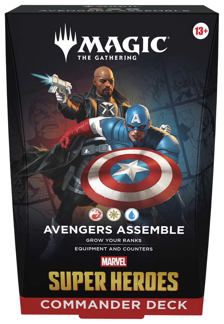 MTG: Marvel Super Heroes - Mazos Commander (Inglés/Español) Individuales - Imagen 4