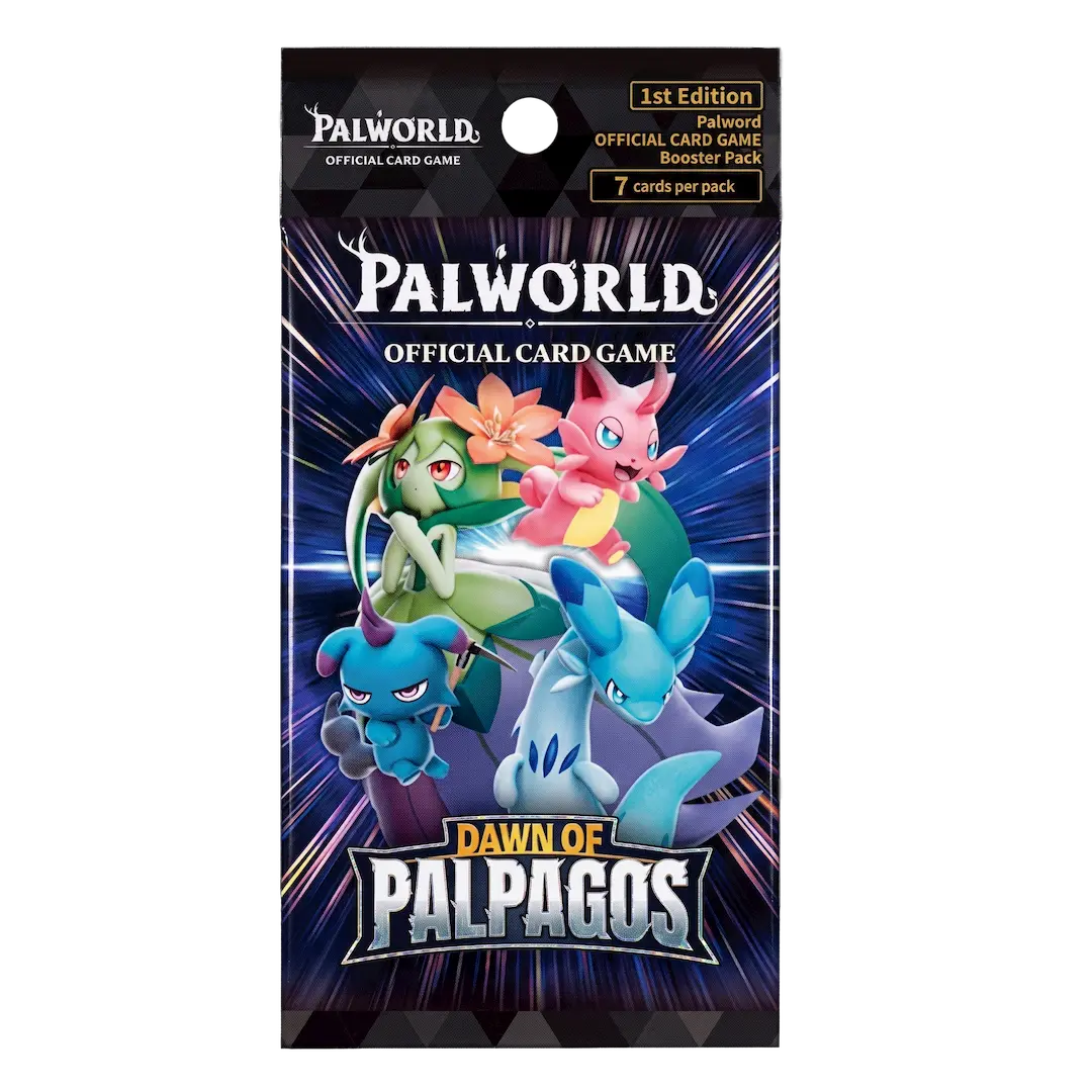 Palworld TCG: BP01 Dawn of Palpagos - Caja de 12 sobres (Inglés) - RESERVA - Imagen 2