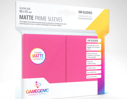 MATTE PRIME SLEEVES ROSA